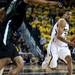 Michigan sophomore Trey Burke drives forward in the second half of the game against Binghamton on Tuesday. Daniel Brenner I AnnArbor.com